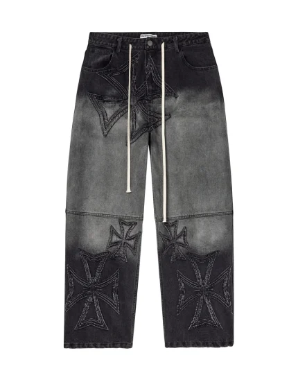 Vale Forever MOTOCROXXX PANTS [THRASHED BLACK]