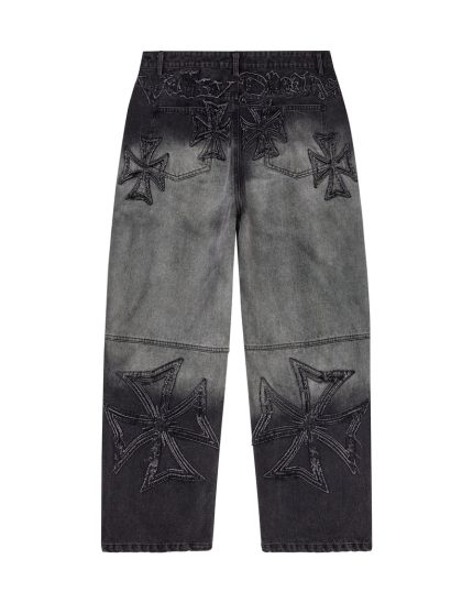 Vale Forever MOTOCROXXX PANTS [THRASHED BLACK]