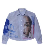 Vale Forever FREEDOM BUTTON UP [PINSTRIPE]