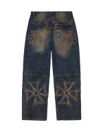 Vale Forever  MOTOCROXXX DENIM [RUST] - Image 2