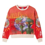 Vale Forever RED ALIEN CREWNECK