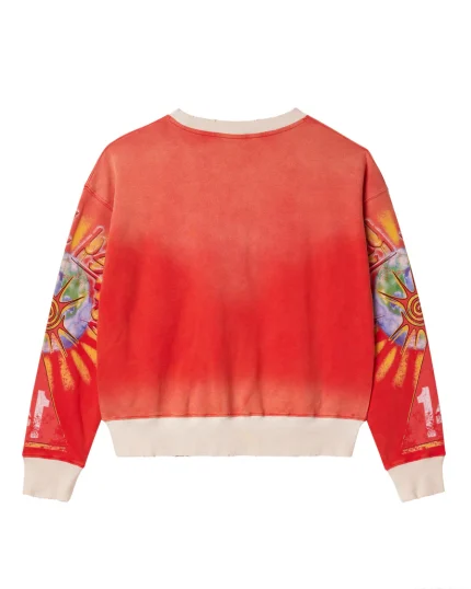Vale Forever RED ALIEN CREWNECK