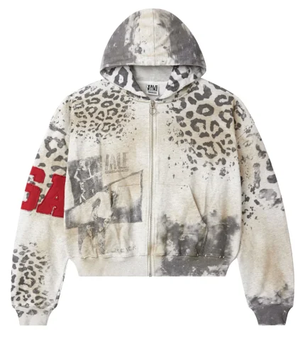 Vale Forever CHEETAH ZIP UP