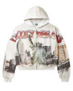Vale Forever NYC ZIP UP [WHITE]