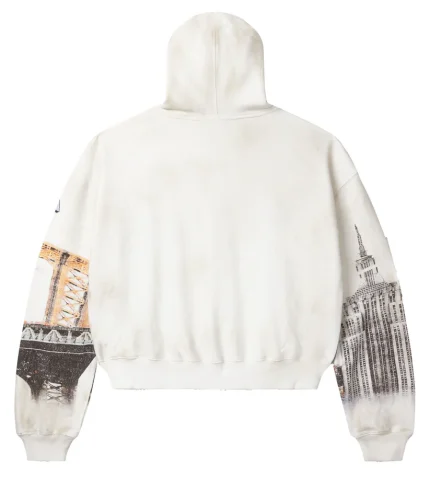 Vale Forever NYC ZIP UP [WHITE]